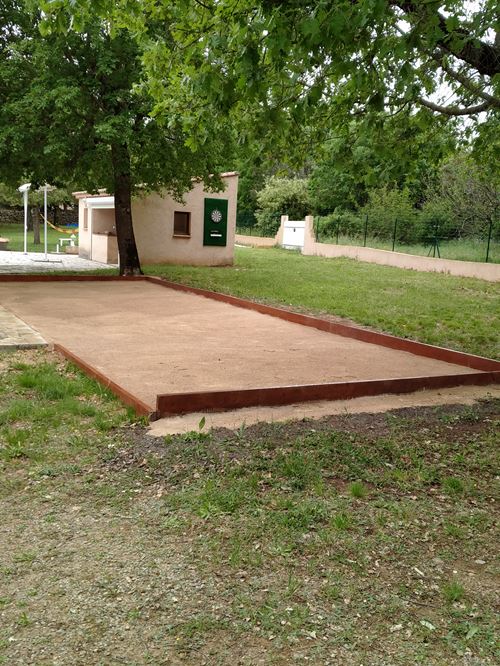 Terrain de pétanque 12x4